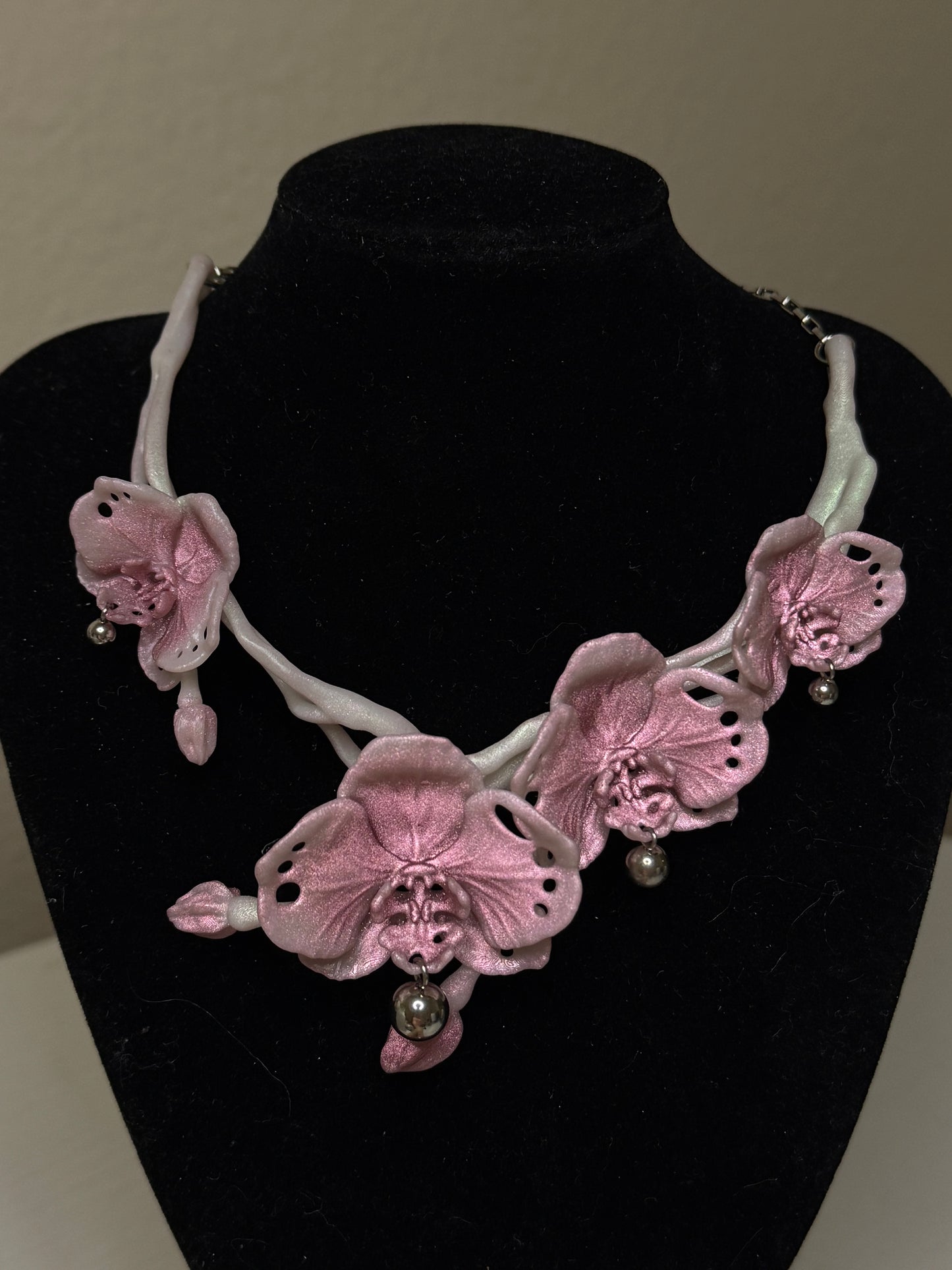 Blooming Orchid Necklace