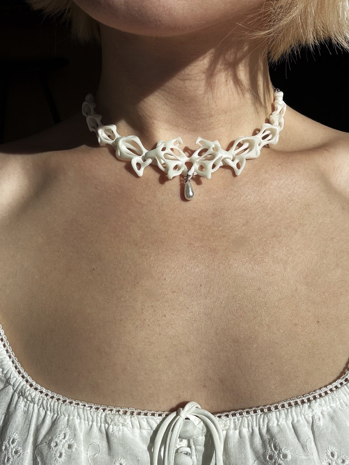 Butterfly Bone Choker