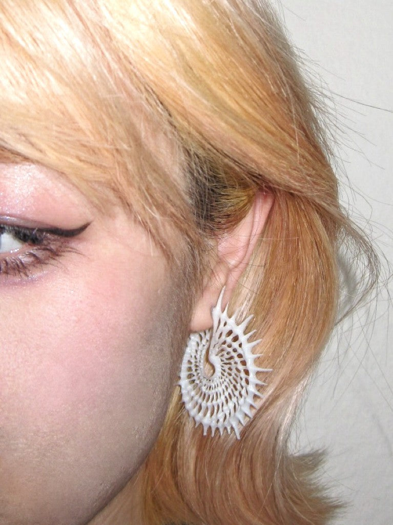 Spiral Shell Earrings