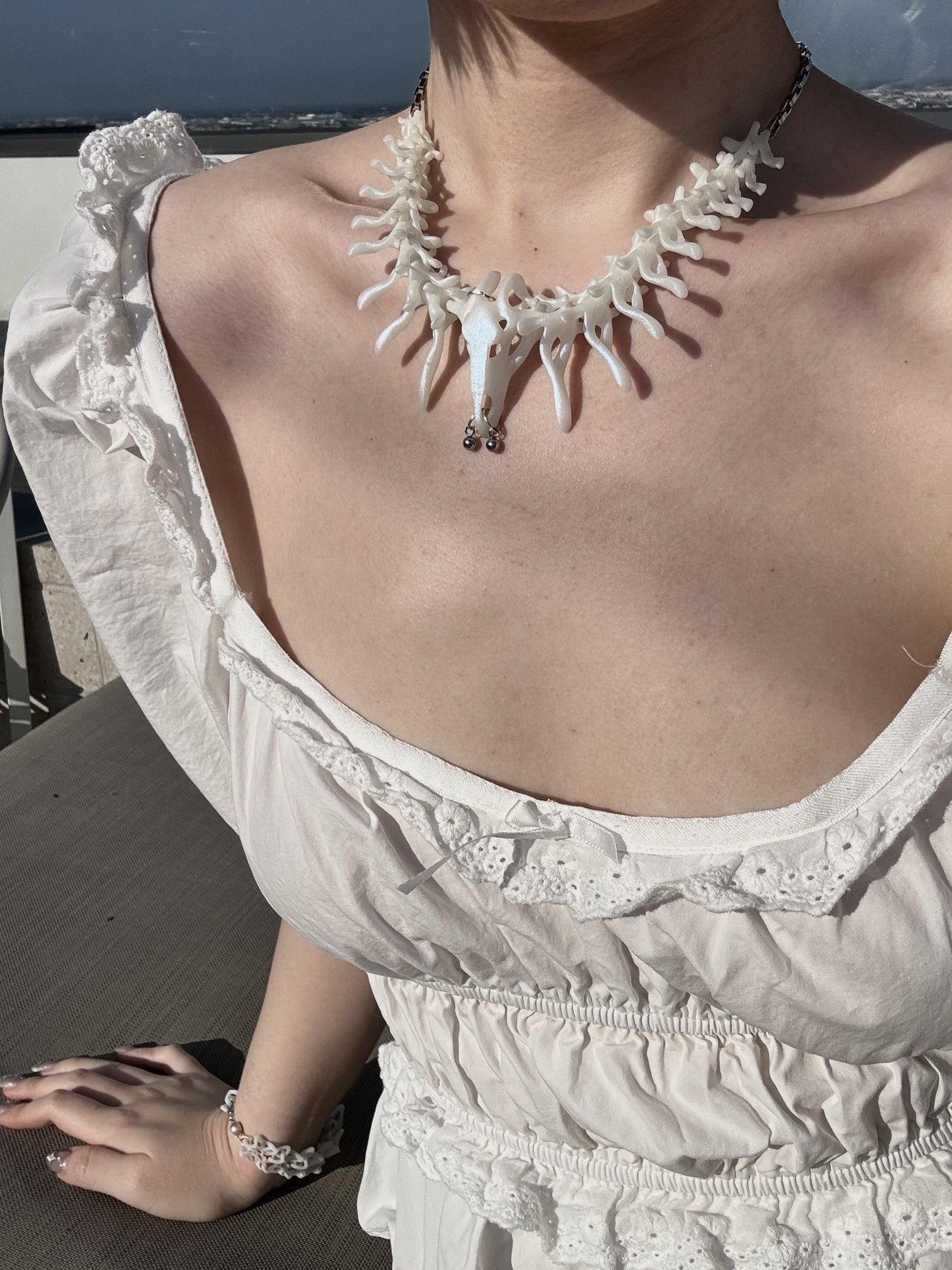 Ram Skull Necklace