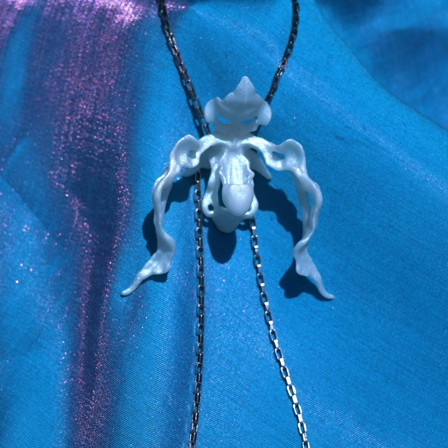 Lady’s Slipper Orchid Necklace