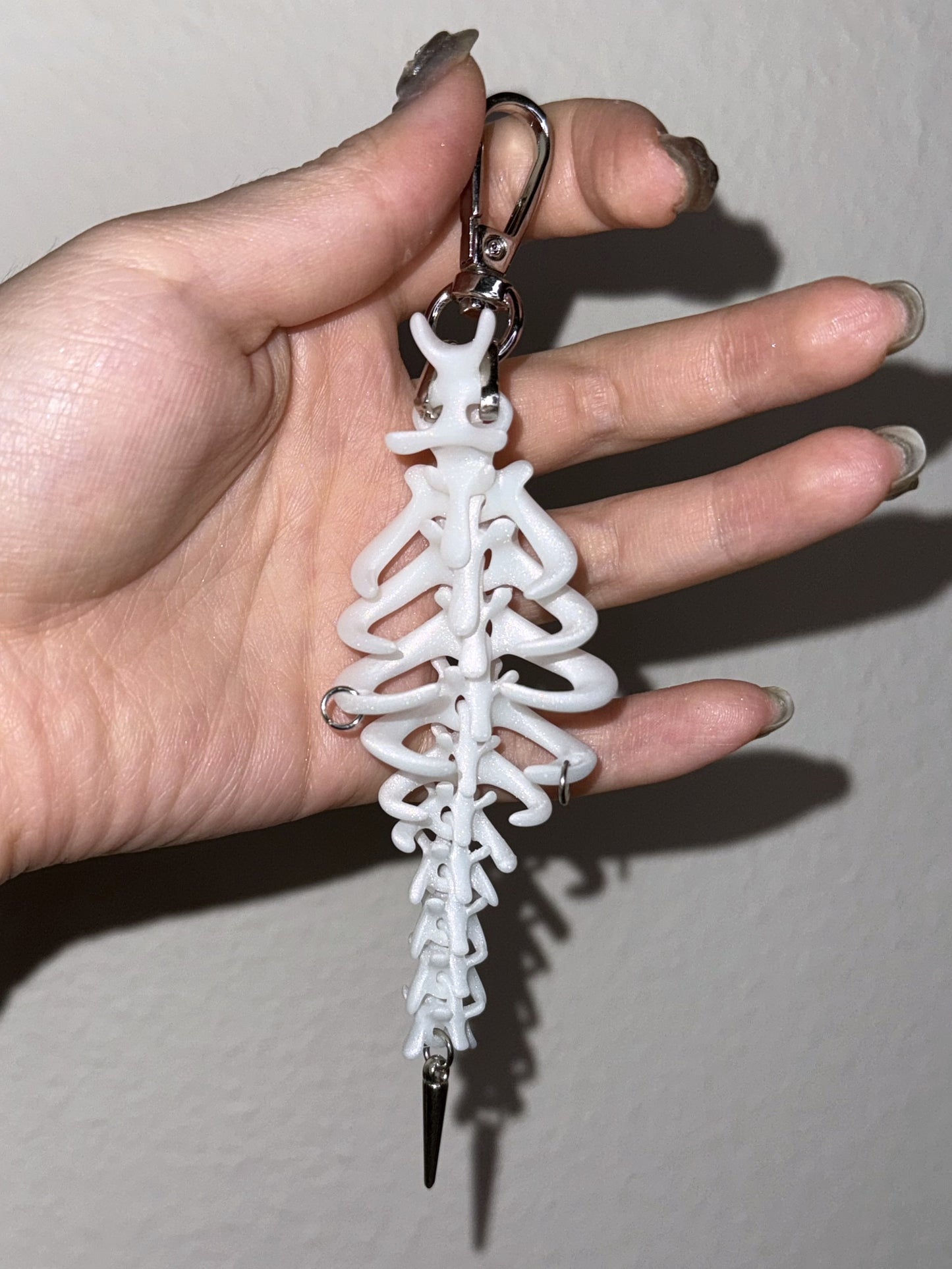 Rib Cage Bag Charm