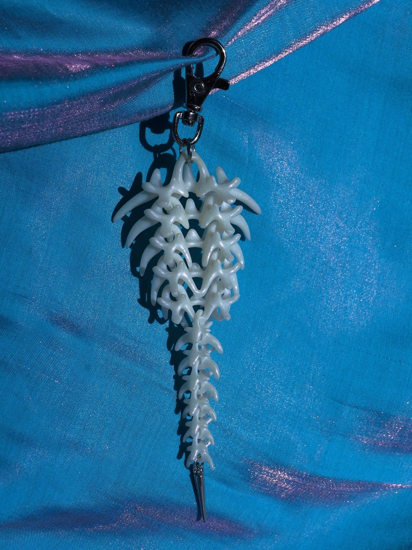 Fish Bone Bag Charm