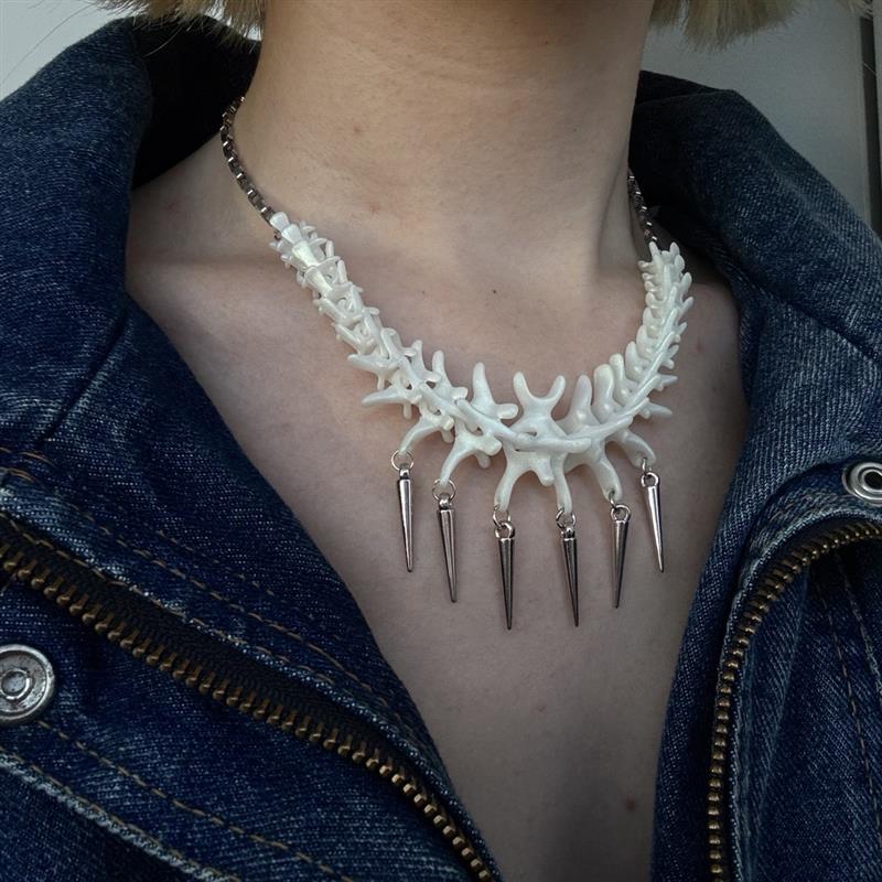 Bone Segment Necklace