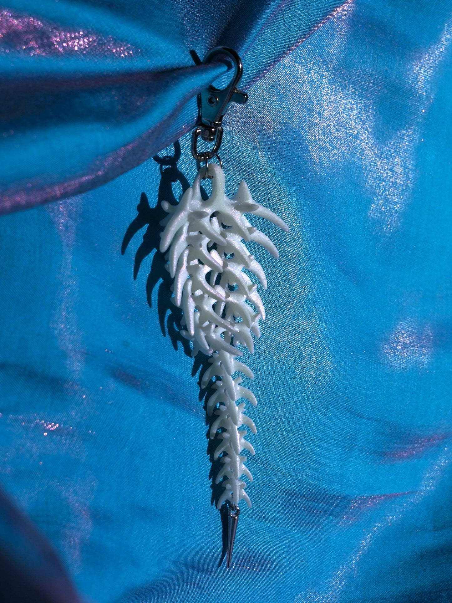 Fish Bone Bag Charm