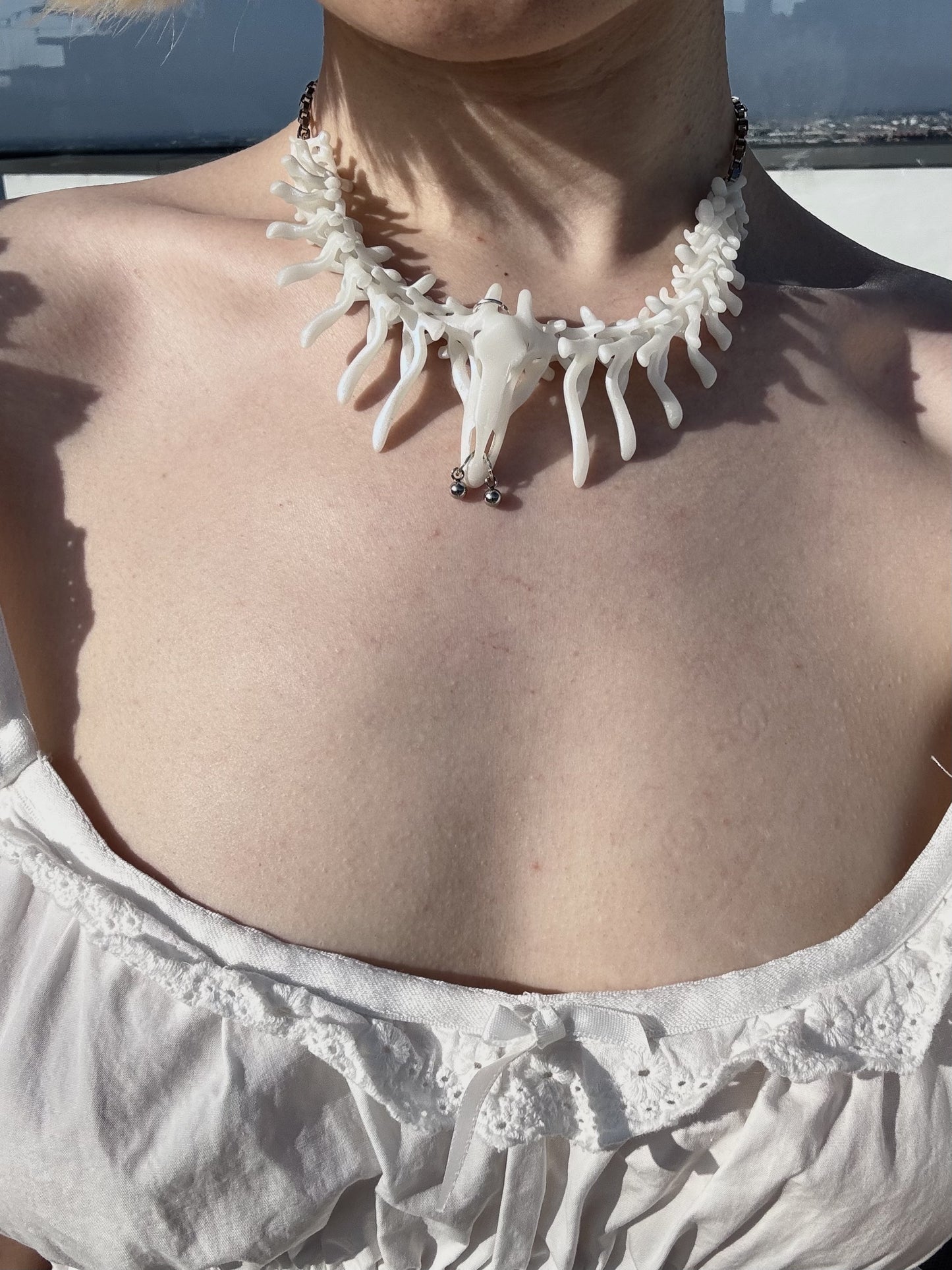 Ram Skull Necklace