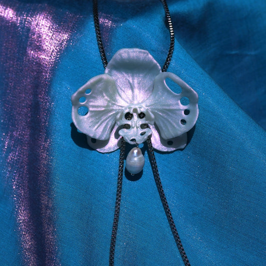 Butterfly Orchid Necklace