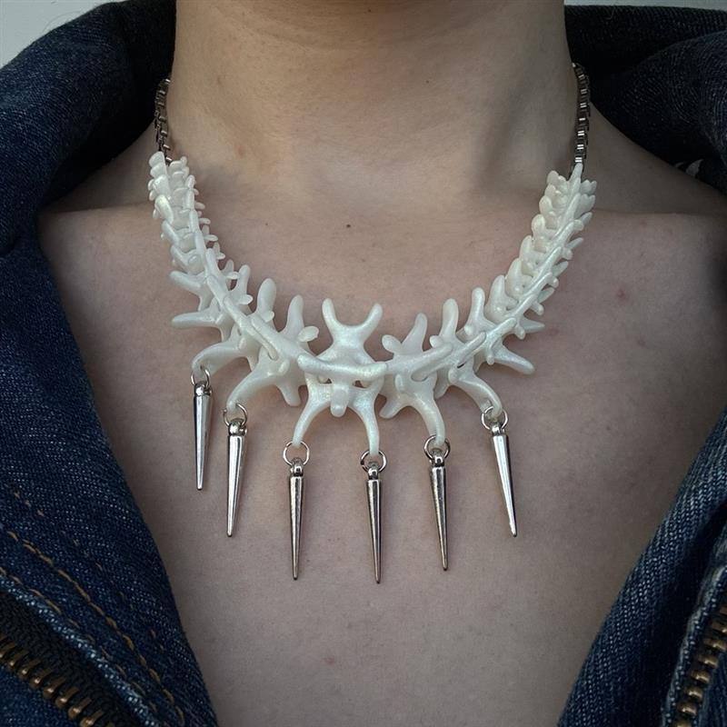 Bone Segment Necklace
