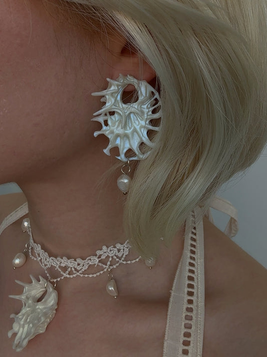 Catilina Conch Studs