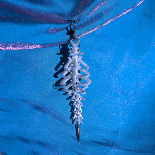 Rib Cage Bag Charm