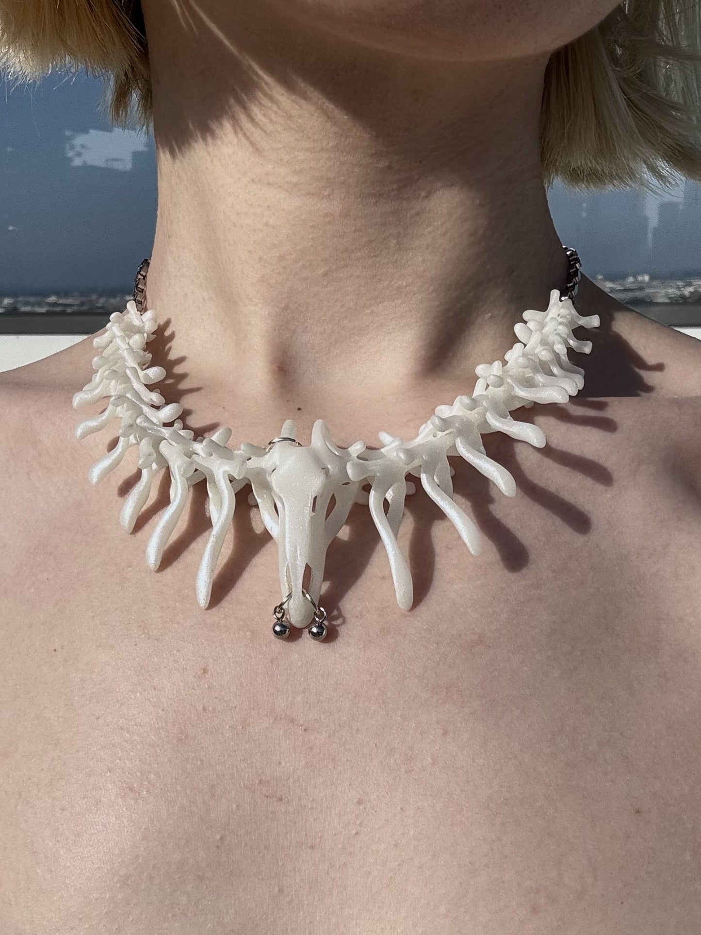 Ram Skull Necklace
