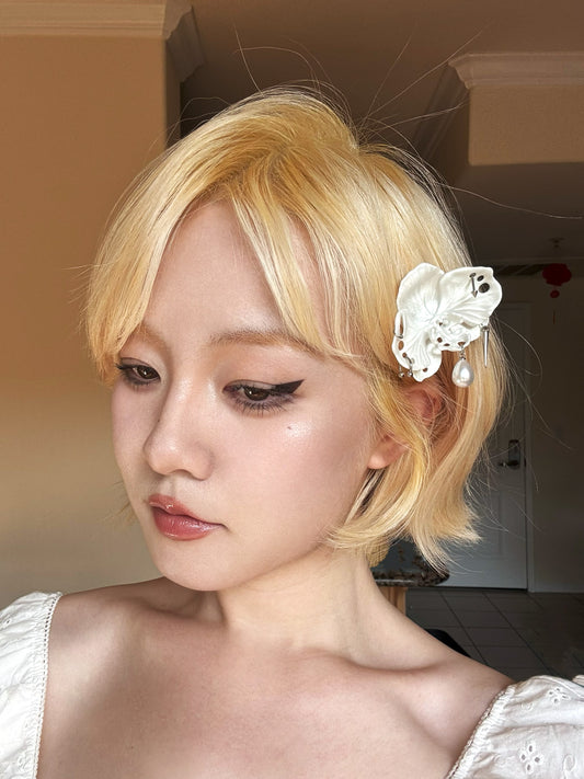 Butterfly Orchid Hairclip