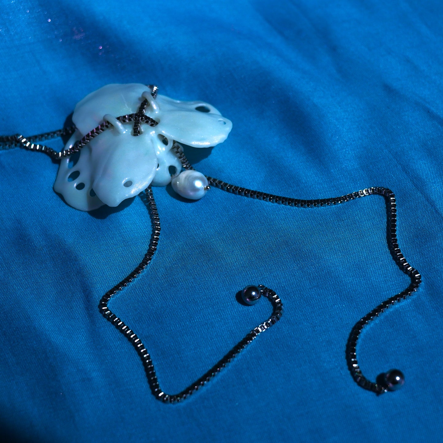Butterfly Orchid Necklace