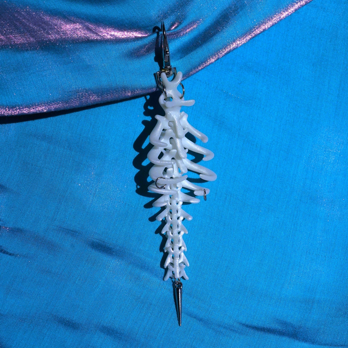 Rib Cage Bag Charm