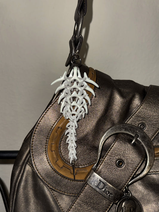 Fish Bone Bag Charm