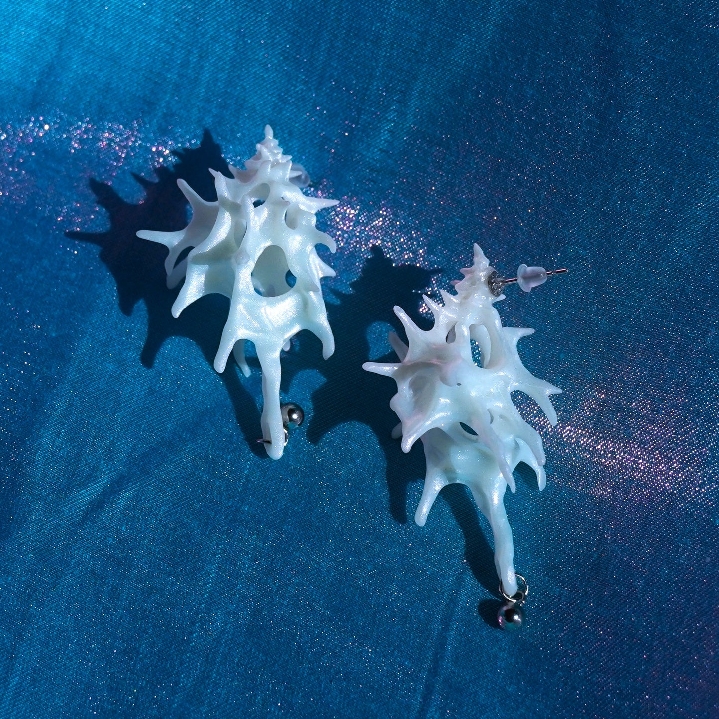 Bone Shell Earrings