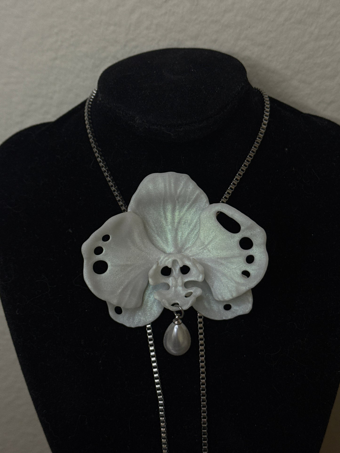 Butterfly Orchid Necklace