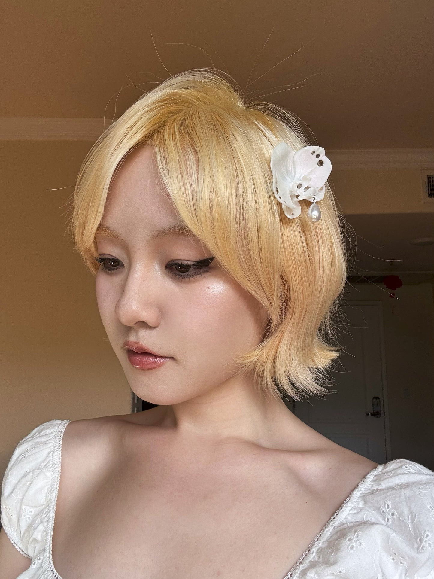 Butterfly Orchid Hairclip