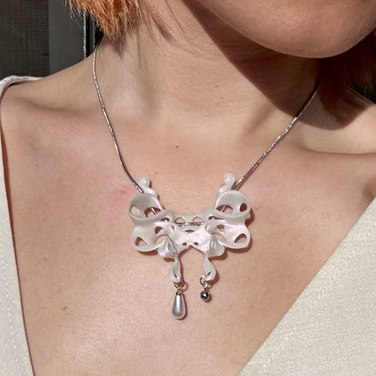 Spotted Butterfly Necklace