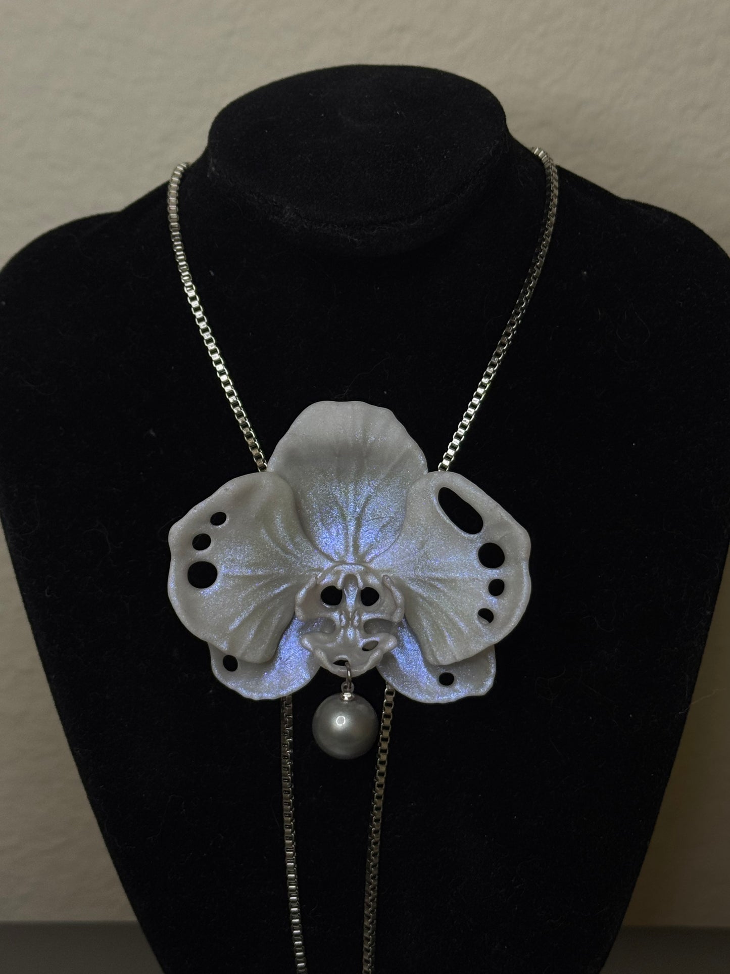 Butterfly Orchid Necklace