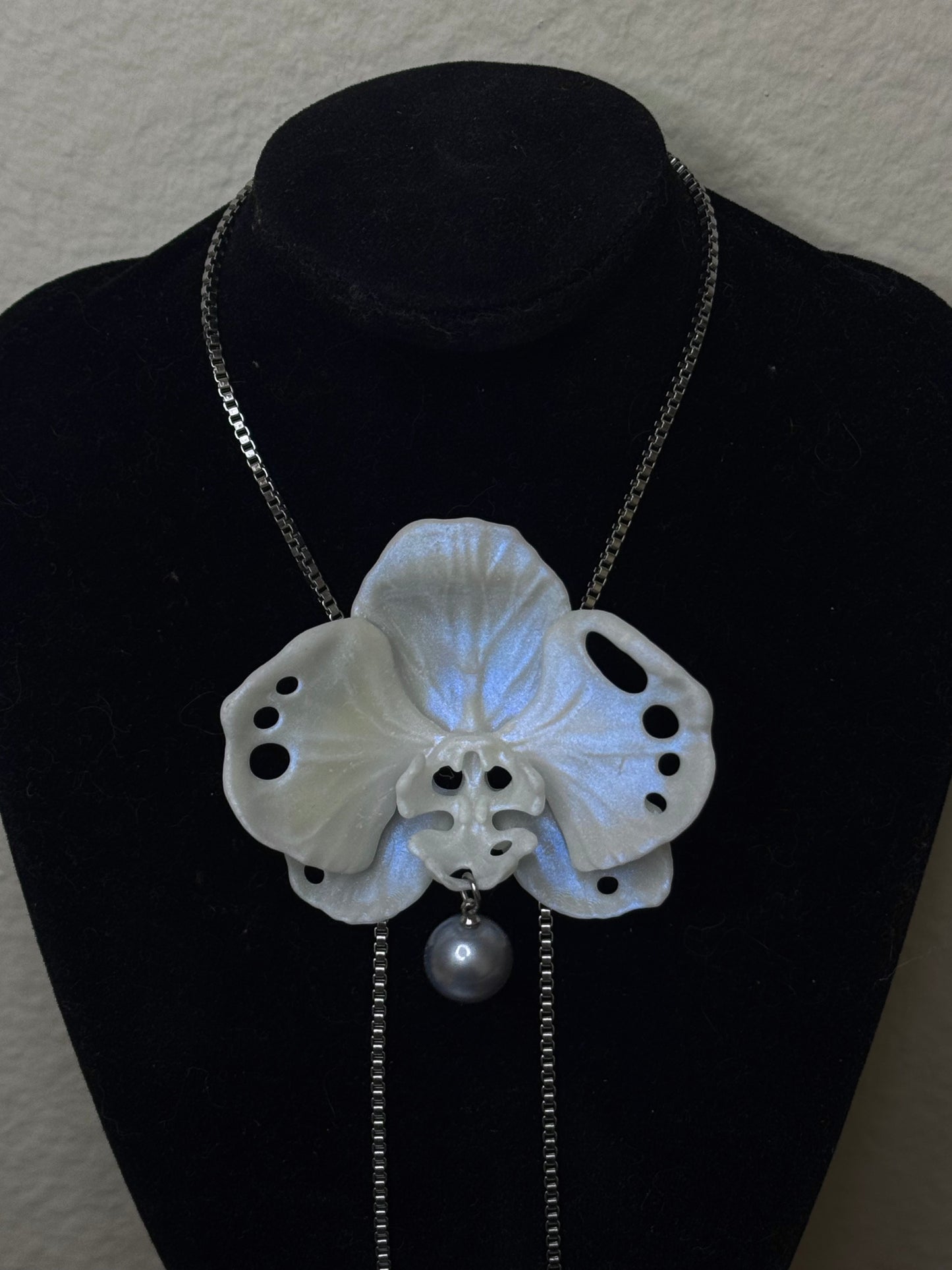 Butterfly Orchid Necklace