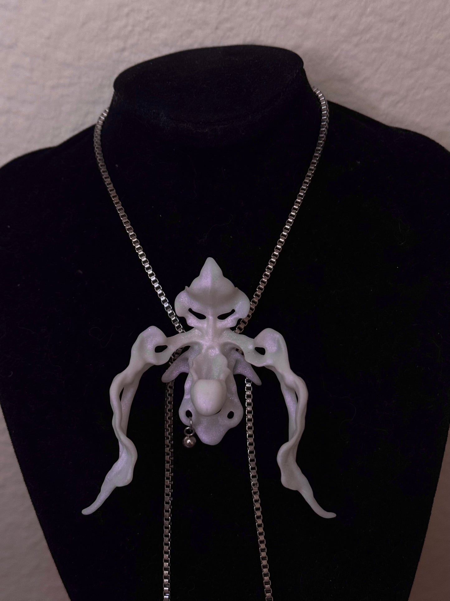 Lady’s Slipper Orchid Necklace