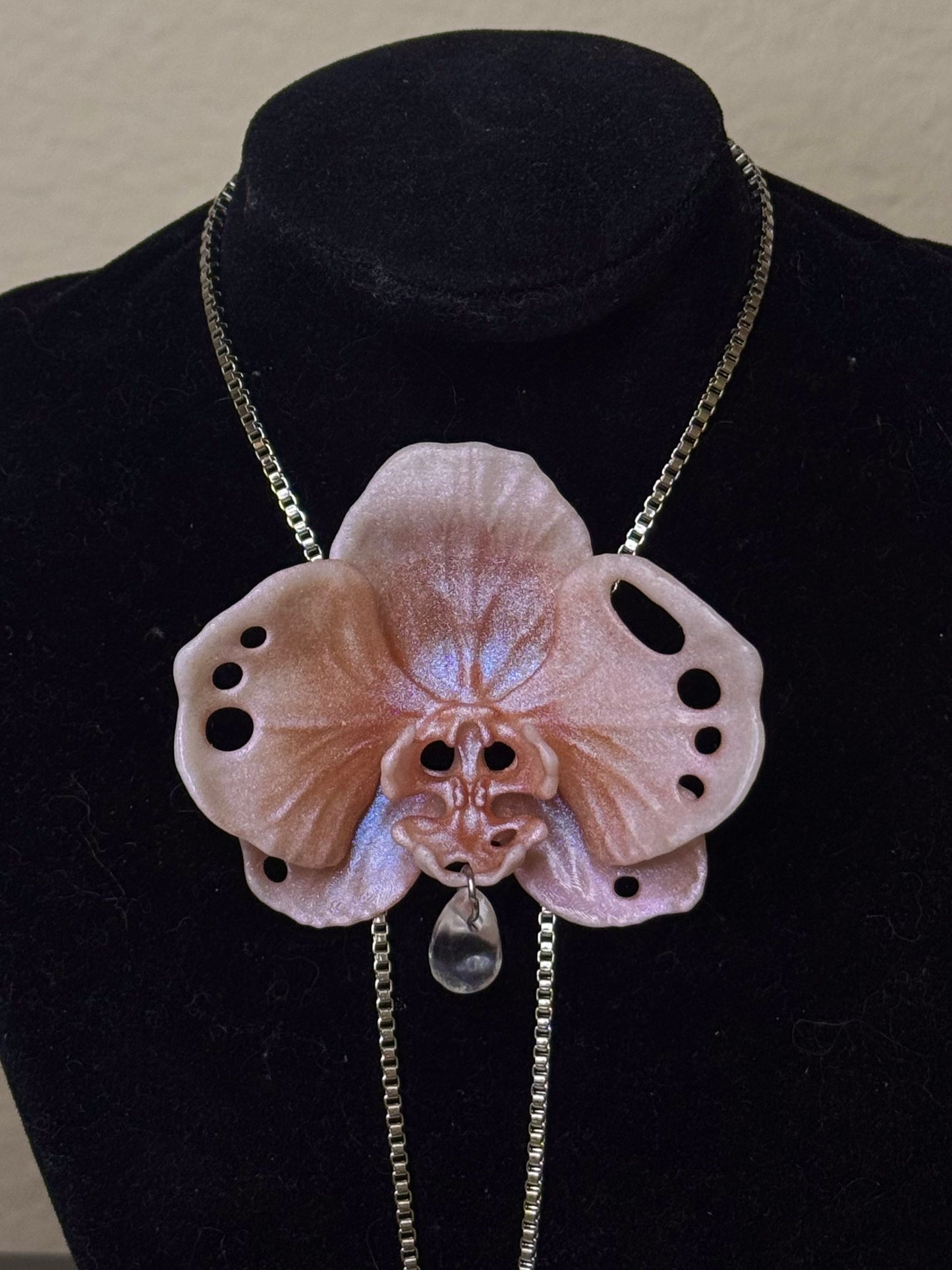 Butterfly Orchid Necklace
