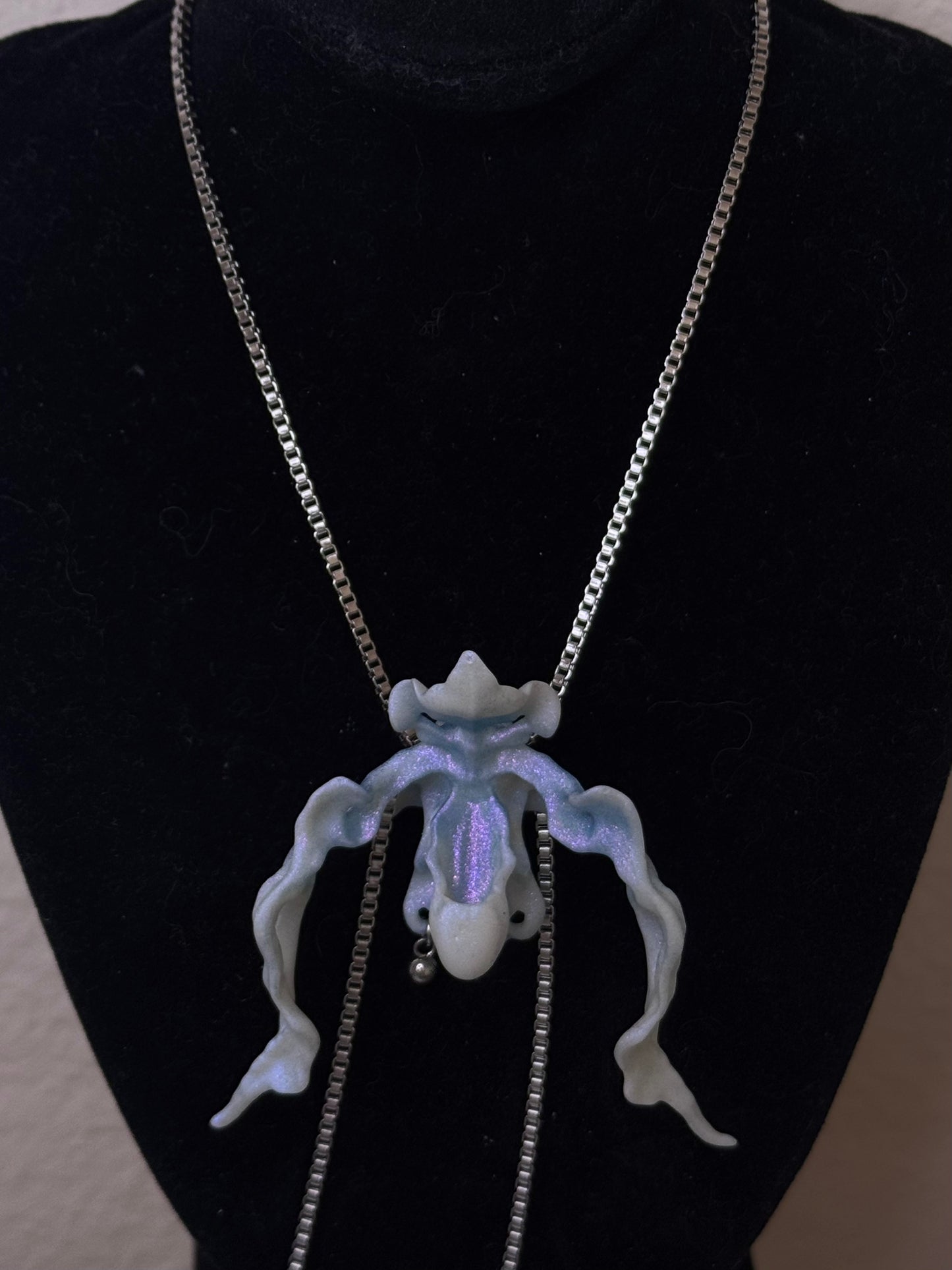 Lady’s Slipper Orchid Necklace
