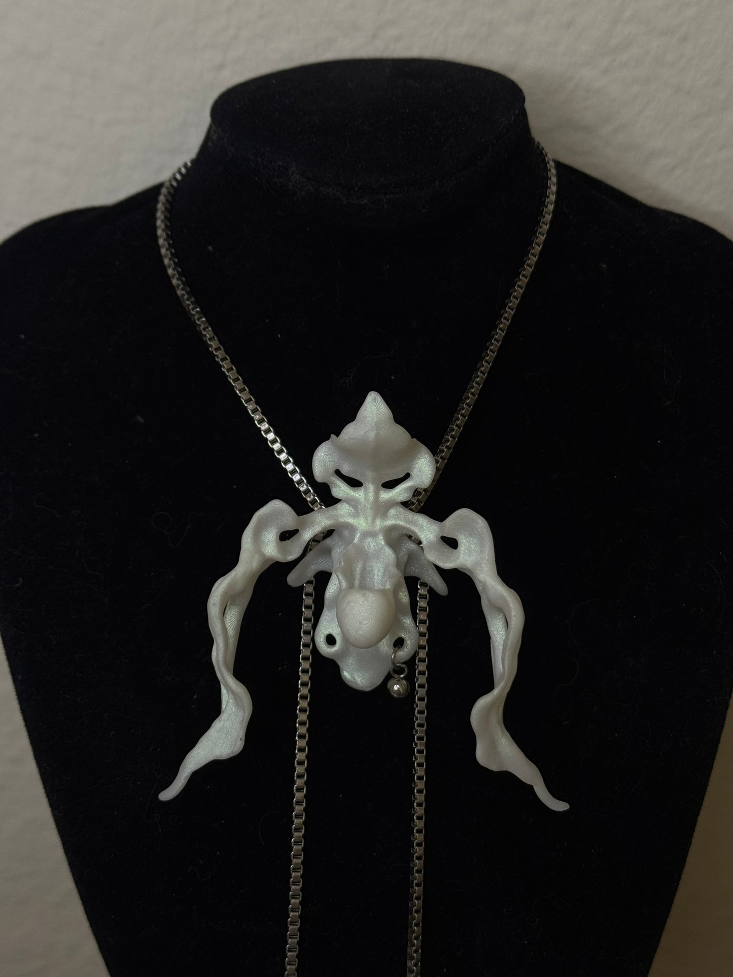 Lady’s Slipper Orchid Necklace