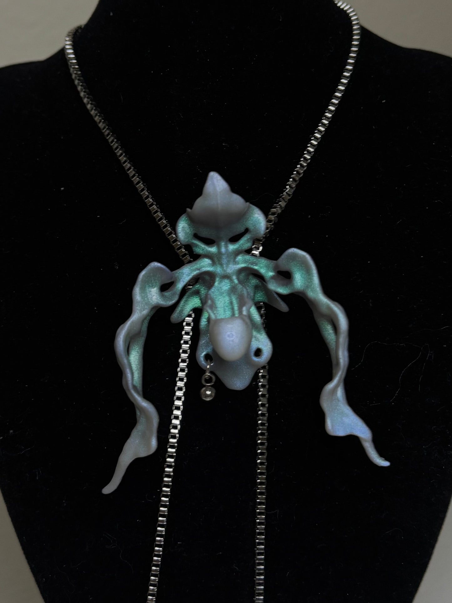 Lady’s Slipper Orchid Necklace