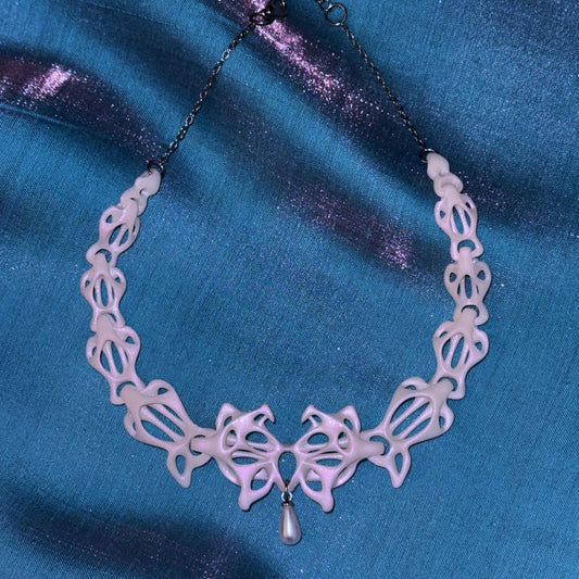 Butterfly Bone Choker