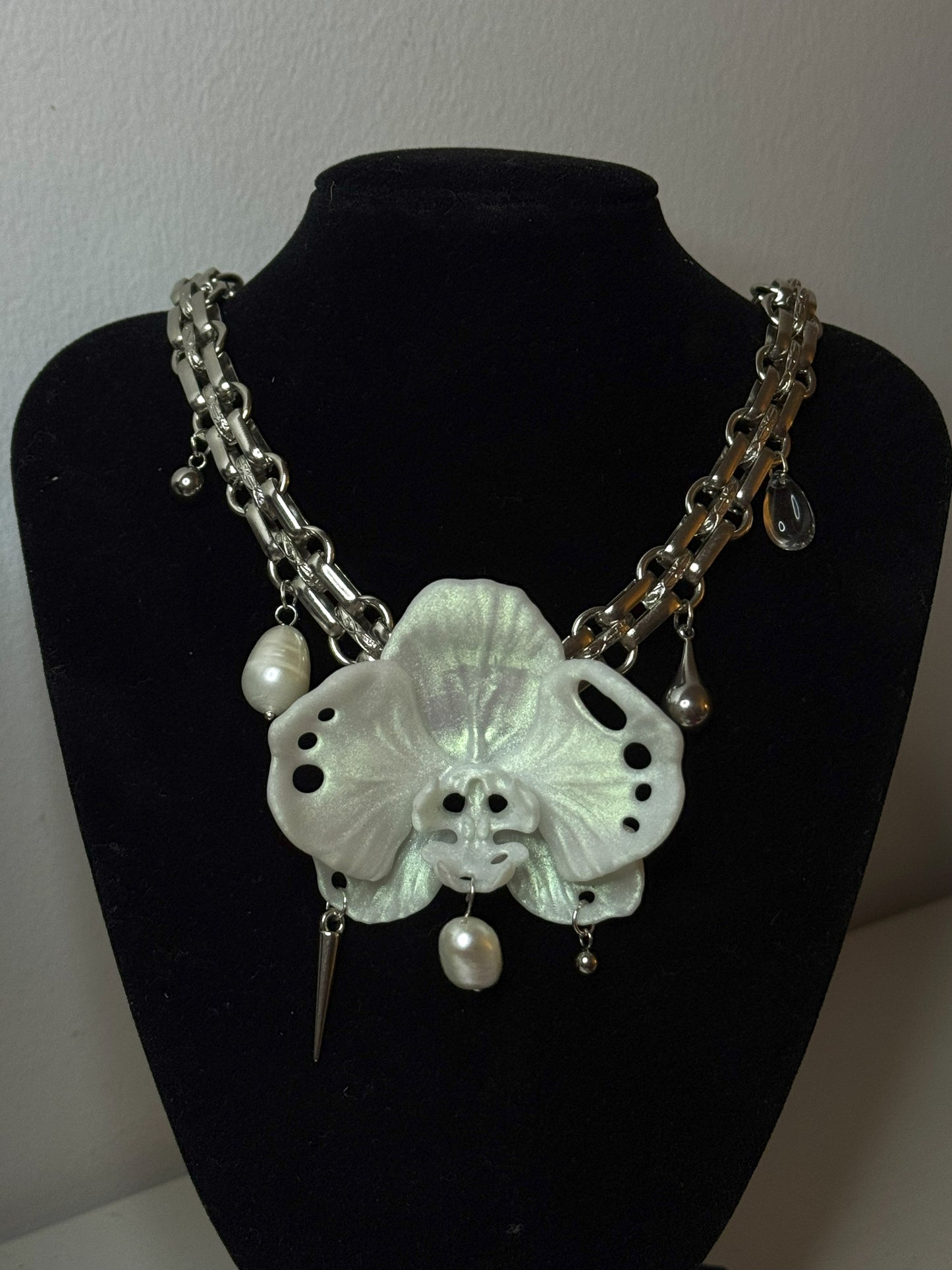 Butterfly Orchid Choker