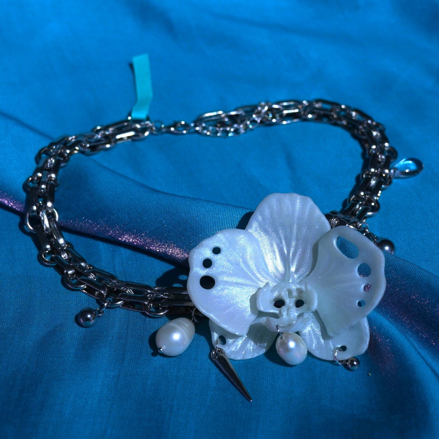 Butterfly Orchid Choker
