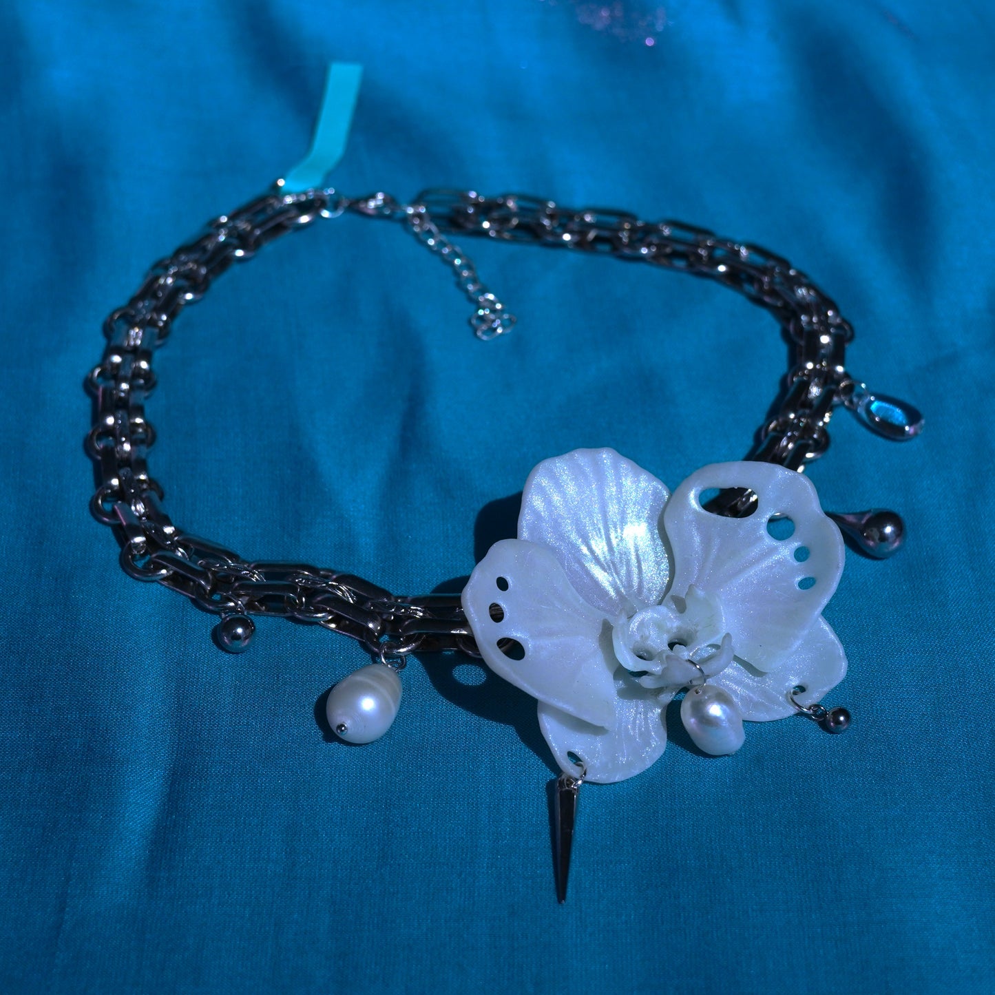 Butterfly Orchid Choker