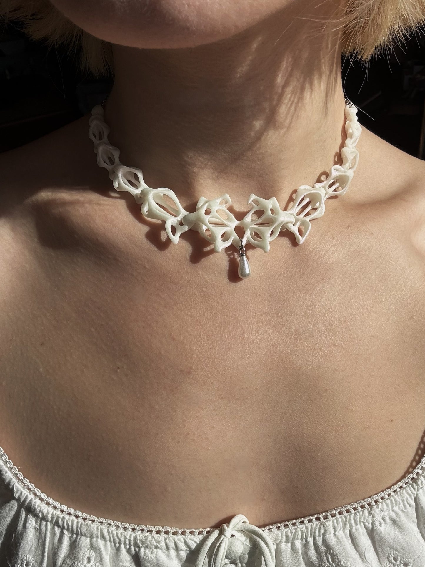 Butterfly Bone Choker
