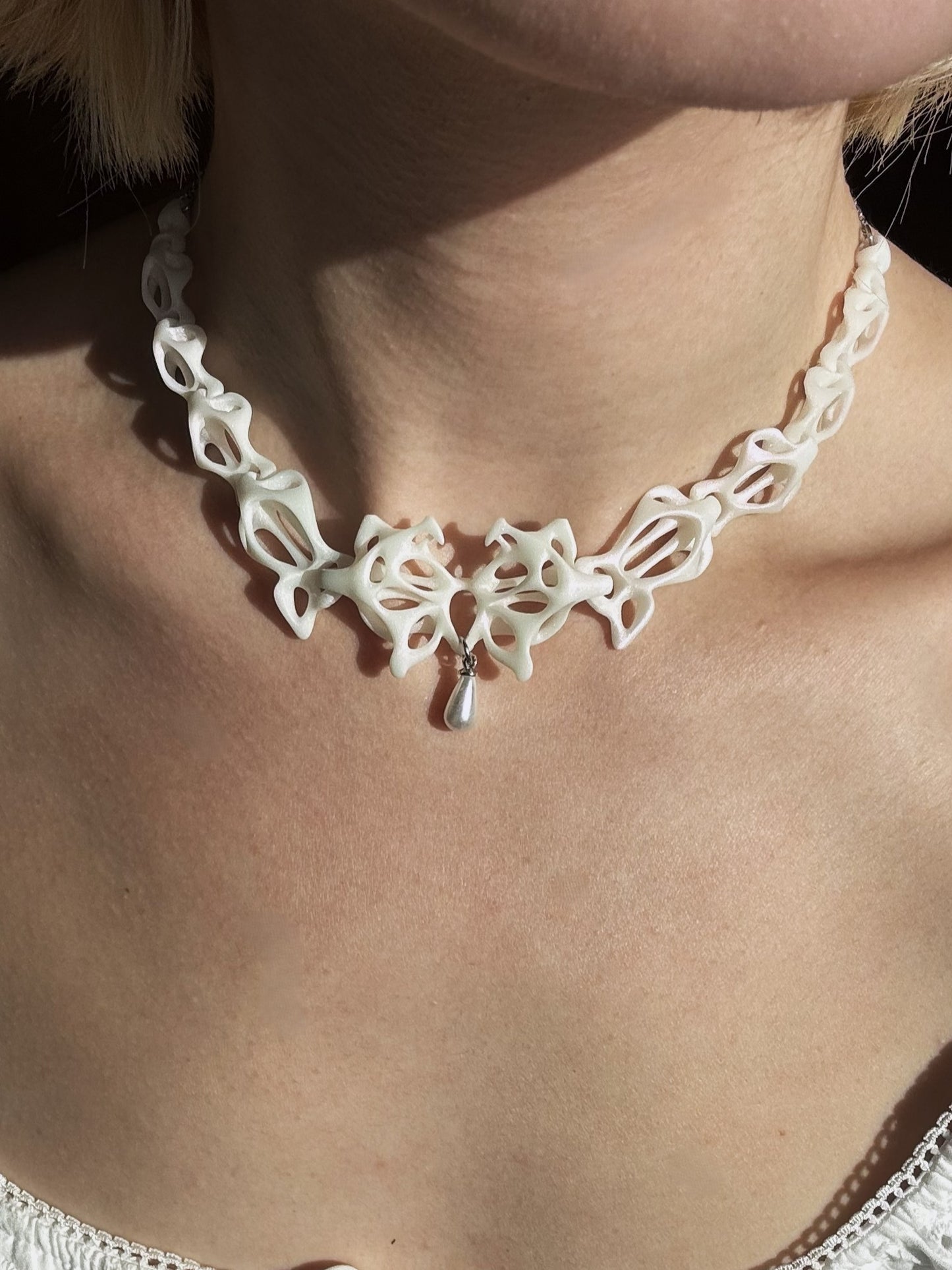 Butterfly Bone Choker