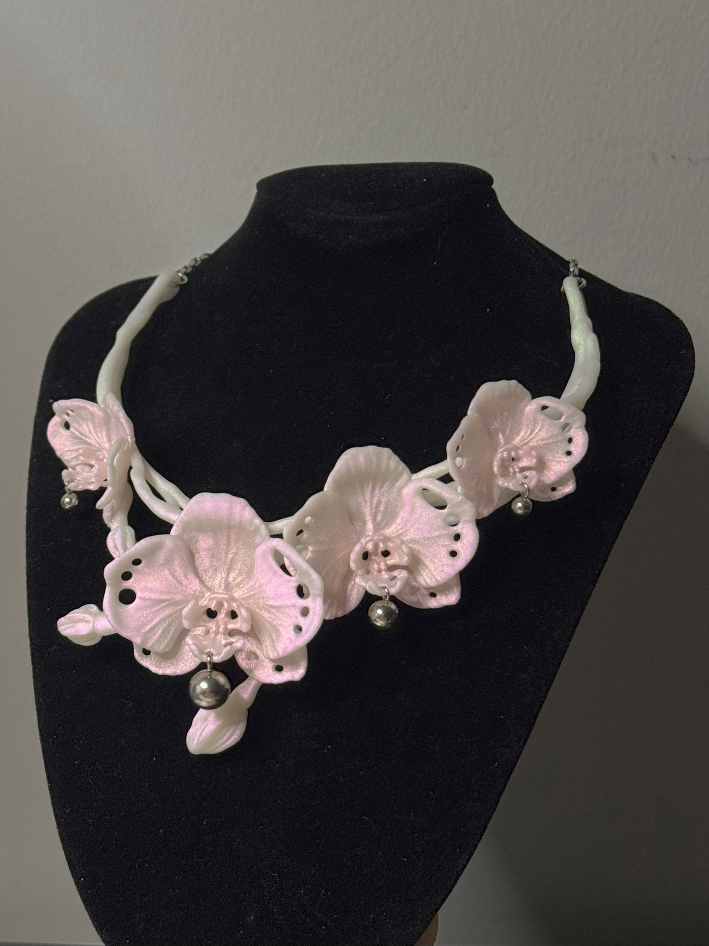 Blooming Orchid Necklace